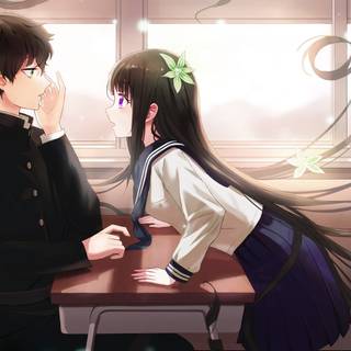 Houtarou and Eru wallpaper