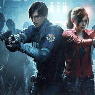 PS4 3D Resident Evil wallpaper