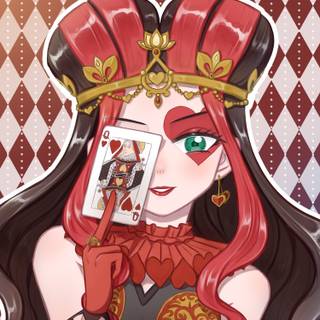 Lizzie Hearts wallpaper