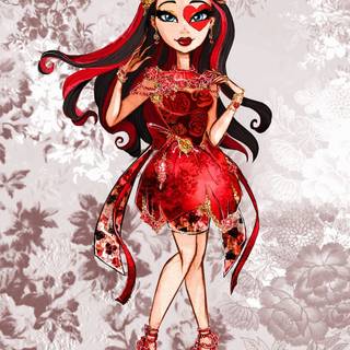 Lizzie Hearts wallpaper