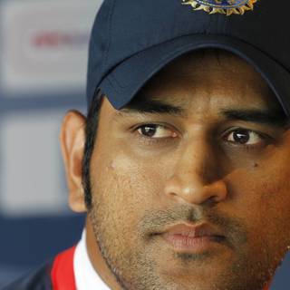 MS Dhoni face wallpaper