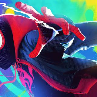 Miles Morales Lost In Space wallpaper