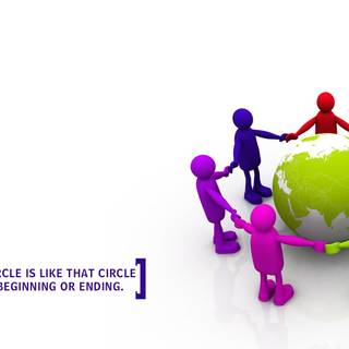 Friend circle wallpaper