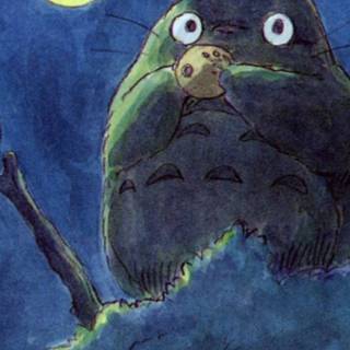 Totoro phone wallpaper