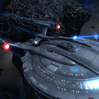 Star Trek spaceship wallpaper