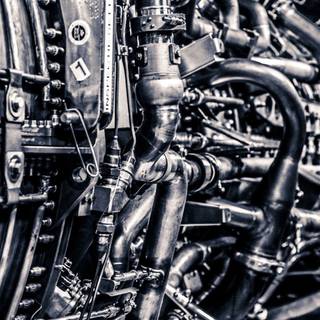 Aircraft engine wallpaper