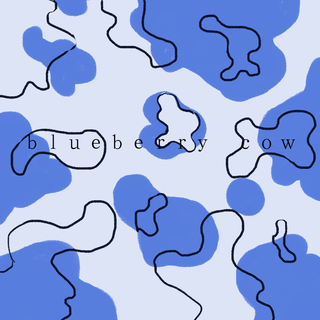 Blueberry cow wallpaper