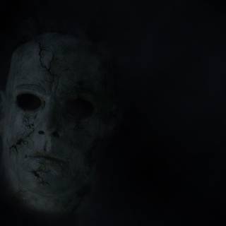 Creepy and cute face wallpaper