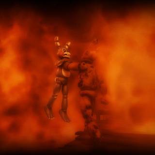 Spring bonnie art wallpaper