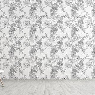 Mother balck and white wallpaper