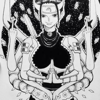 Nico Robin Wano wallpaper