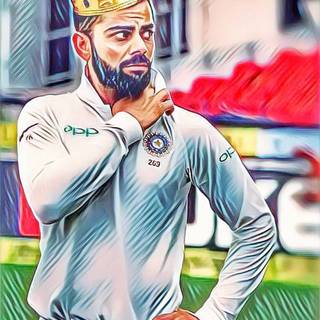 King Virat Kohli wallpaper