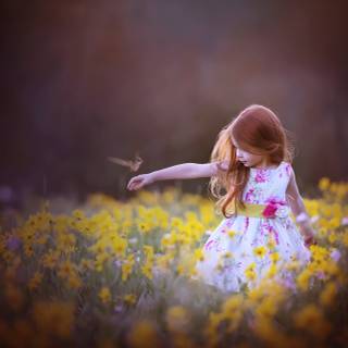 Little spring flowers wallpaper