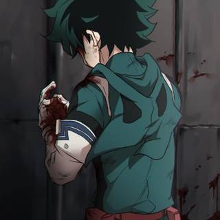 Dark Deku wallpaper