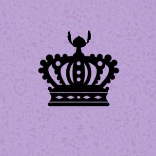 Purple crown wallpaper
