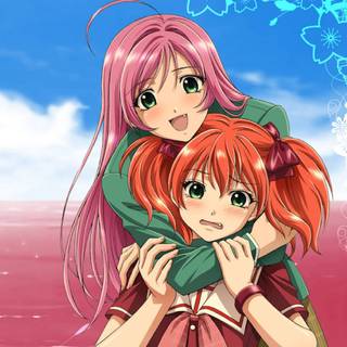 Anime twins wallpaper