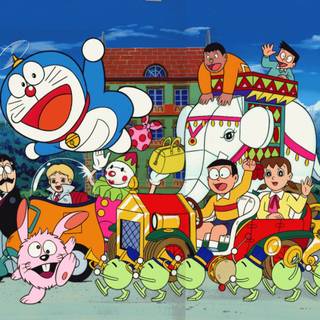 Doraemon cartoon wallpaper