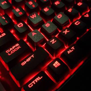 Gamer keyboard wallpaper