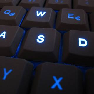 Gamer keyboard wallpaper
