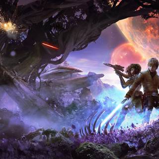 Luke Skywalker desktop wallpaper