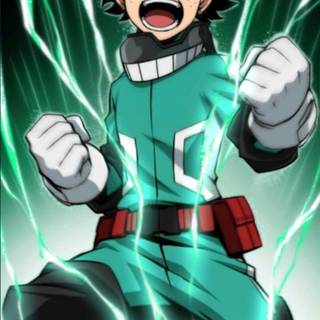 Tanjiro and Deku wallpaper