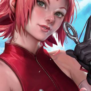 Sakura Haruno iPhone wallpaper