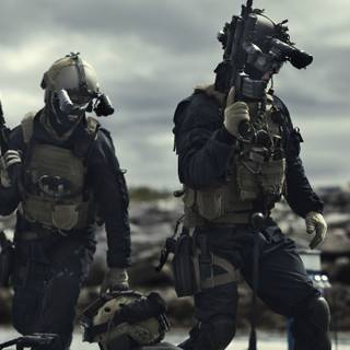 Stealth Soldier wallpaper