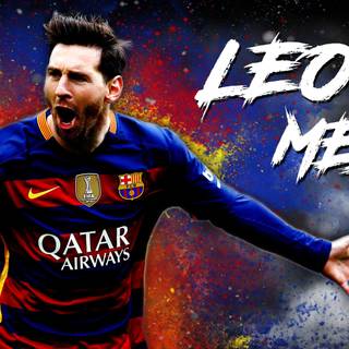 Desktop Messi 4K wallpaper