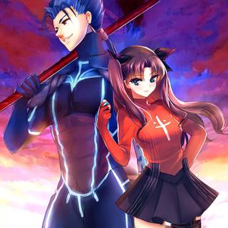 Lancer Fate/stay night wallpaper