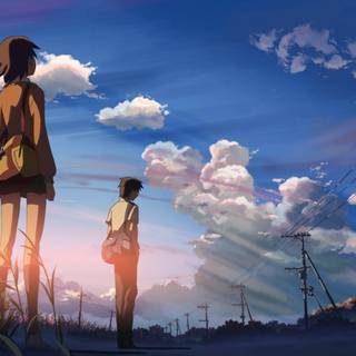 Anime sky summer wallpaper