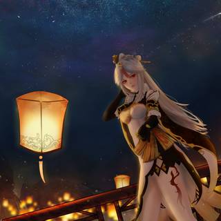 Ningguang Genshin Impact wallpaper