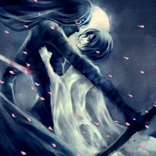 Ichigo x Orihime Bleach wallpaper