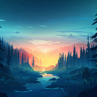 Space 4k firewatch wallpaper