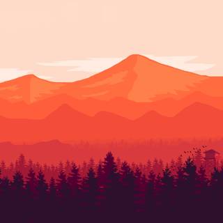 Space 4k firewatch wallpaper
