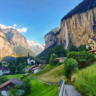 Spring Swiss wallpaper