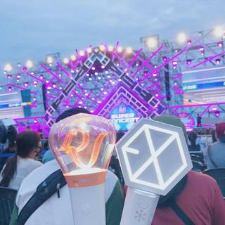 BTS light stick wallpaper