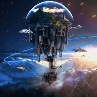 4k space PS4 wallpaper