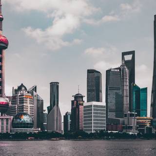 Shanghai 4k wallpaper