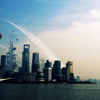 Shanghai 4k wallpaper