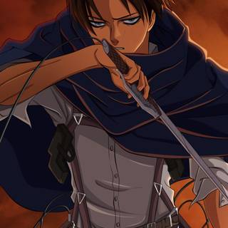 Levi minimalist wallpaper