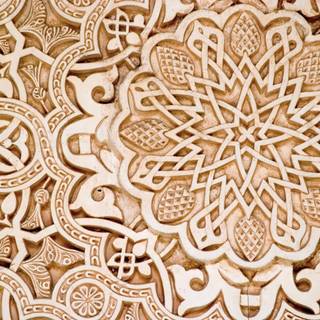 Islamic pattern wallpaper