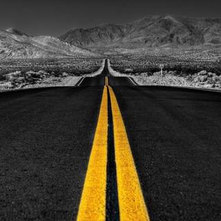 Scary roads wallpaper