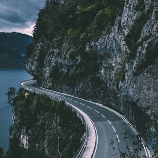 Scary roads wallpaper