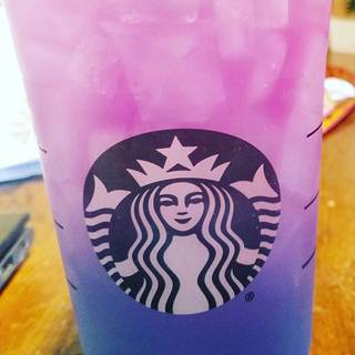 Starbucks rainbow drink wallpaper