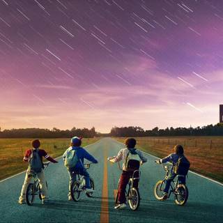 Stranger Things animated wallpaper