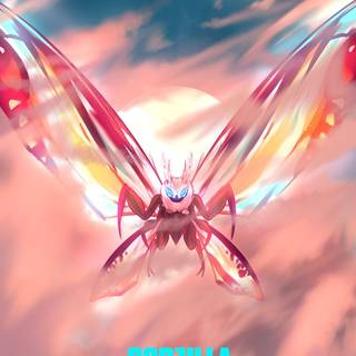 Mothra anime wallpaper