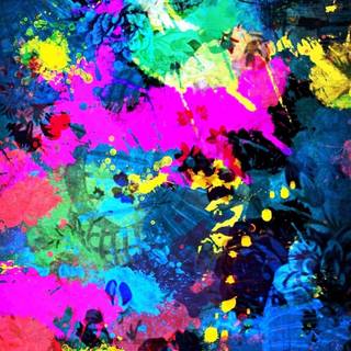 Colorful painting art HD wallpaper