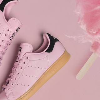 Sweet candy shoes wallpaper