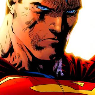 4k Superman face wallpaper