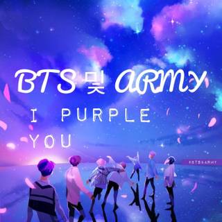 I Purple You BTS wallpaper